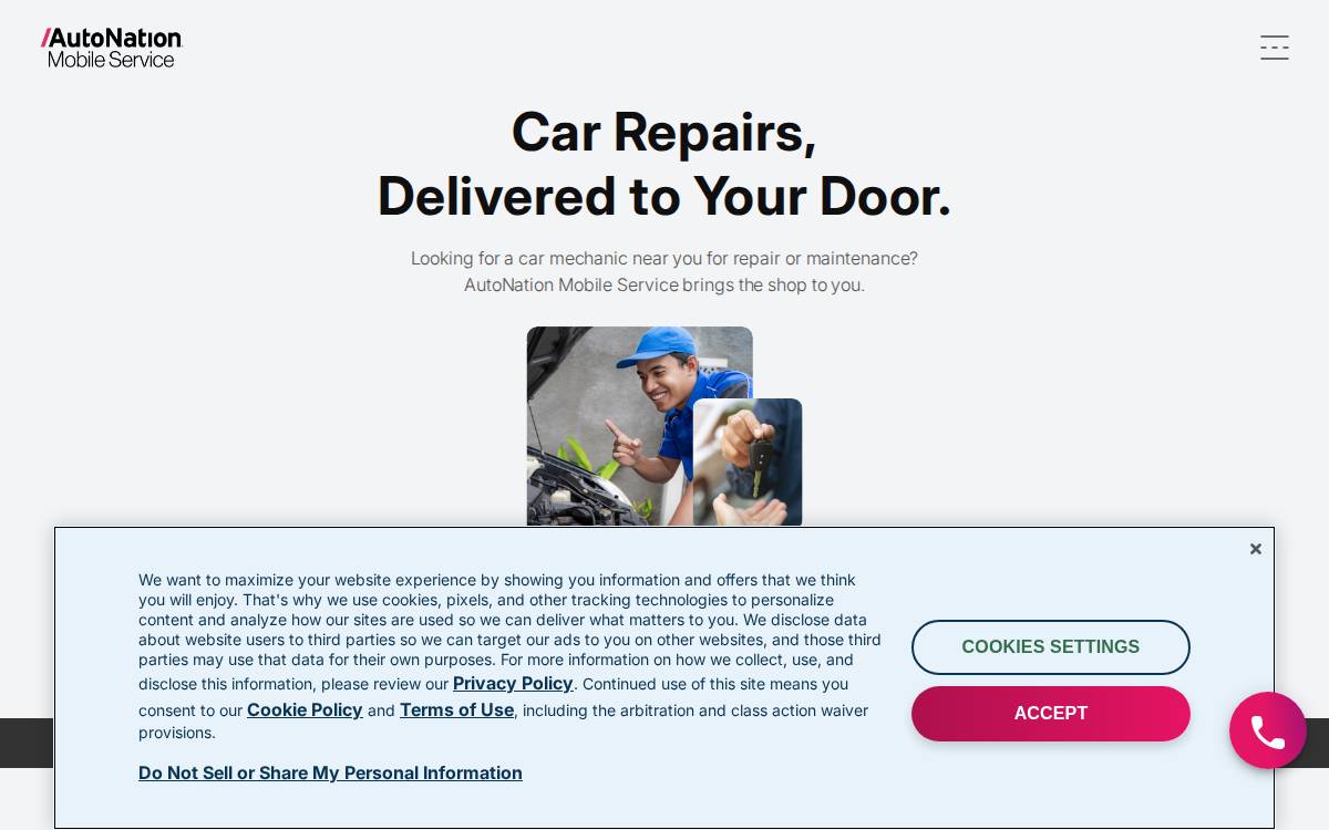 CarDash website preview