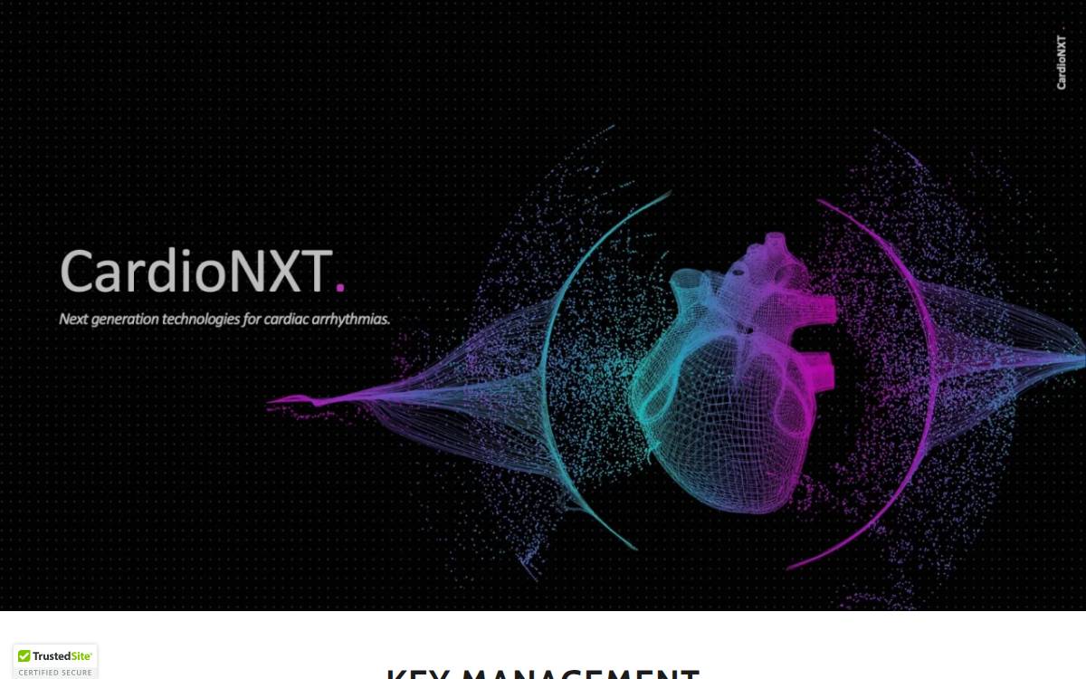CardioNXT website preview