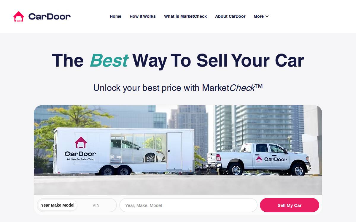 CarDoor website preview
