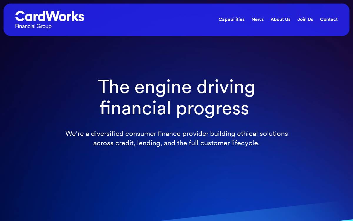 CardWorks website preview