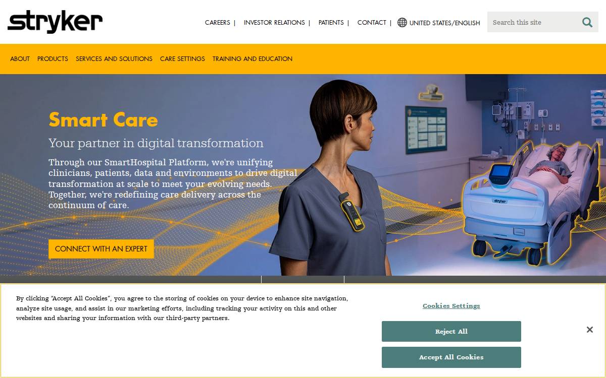 Care AI website preview