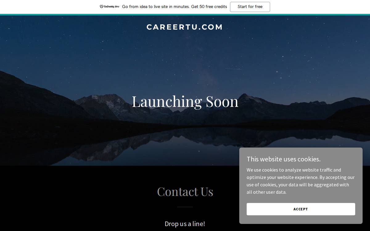 CareerTu website preview