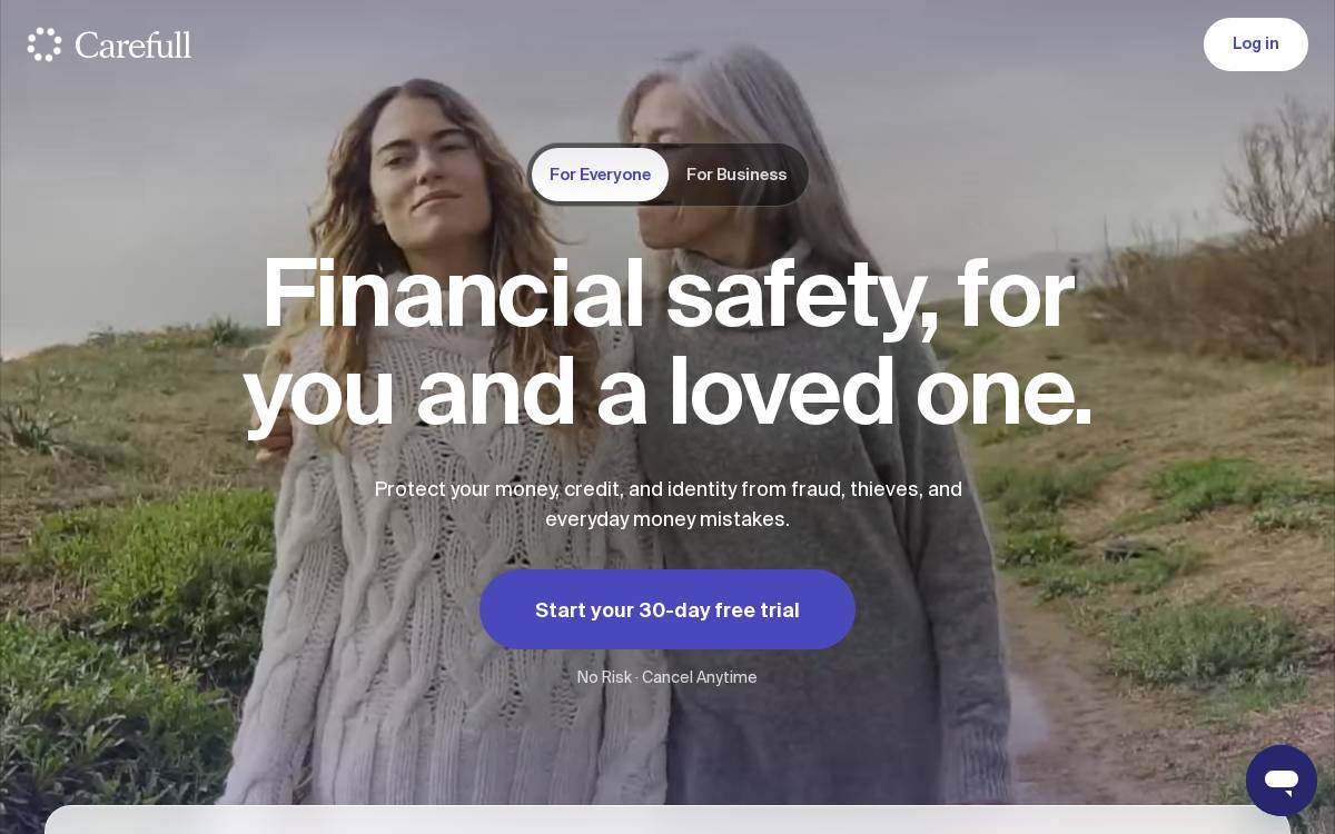 Carefull Corporation website preview
