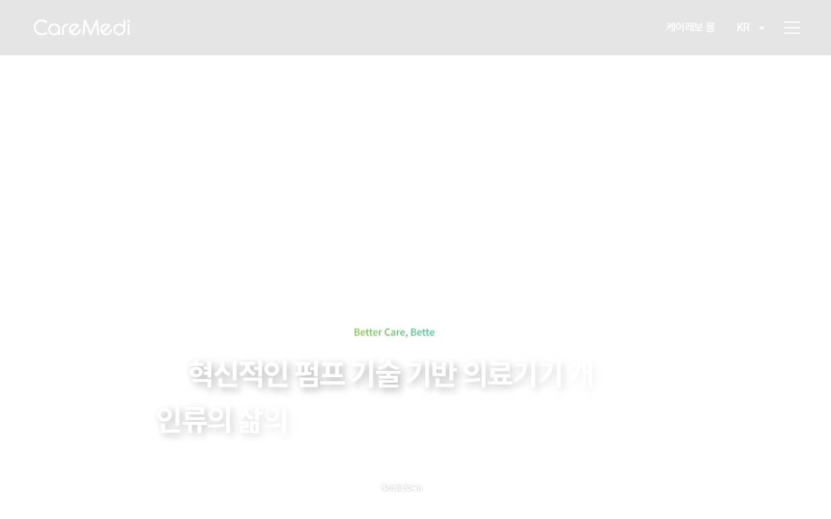Caremedi website preview
