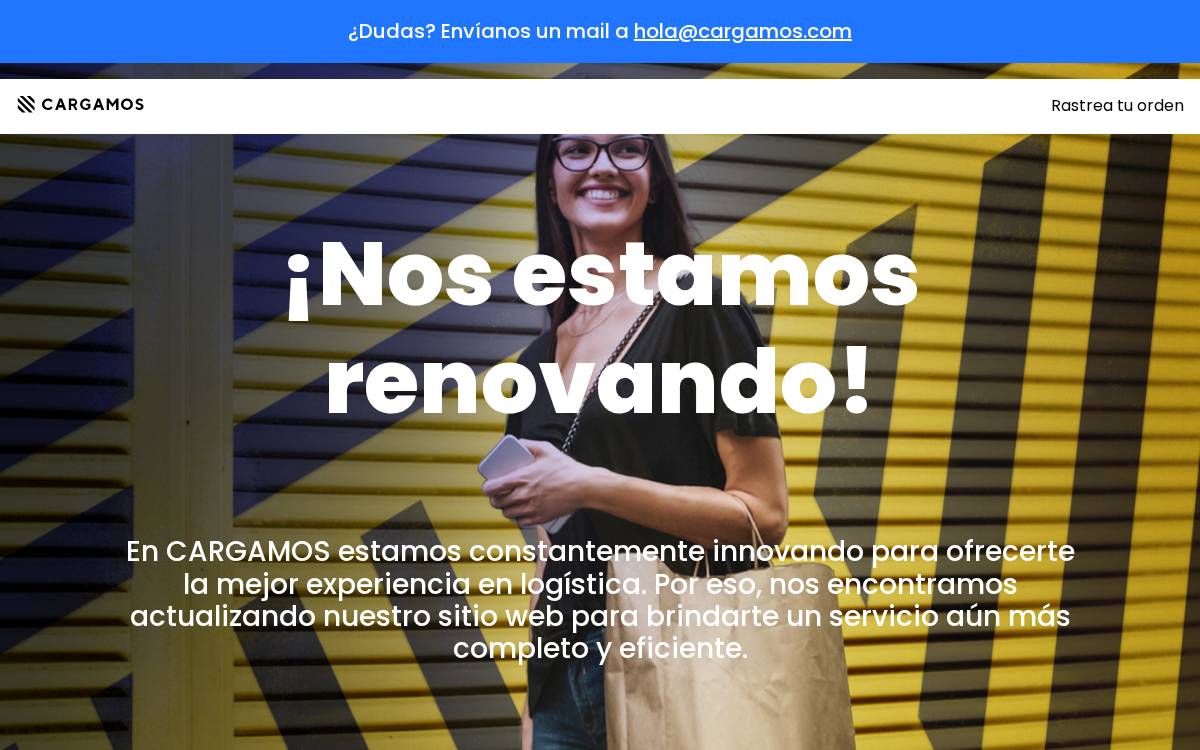 Cargamos website preview