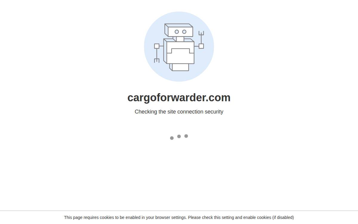 Cargoforwarder website preview