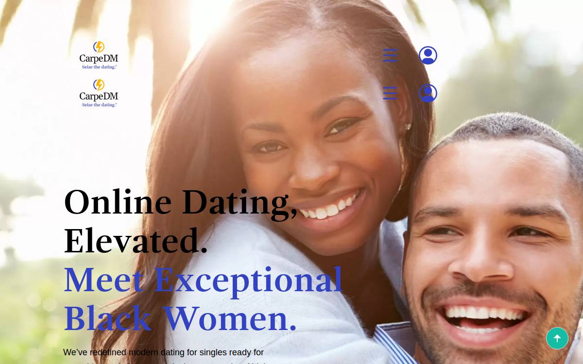 CarpeDM Dating website preview