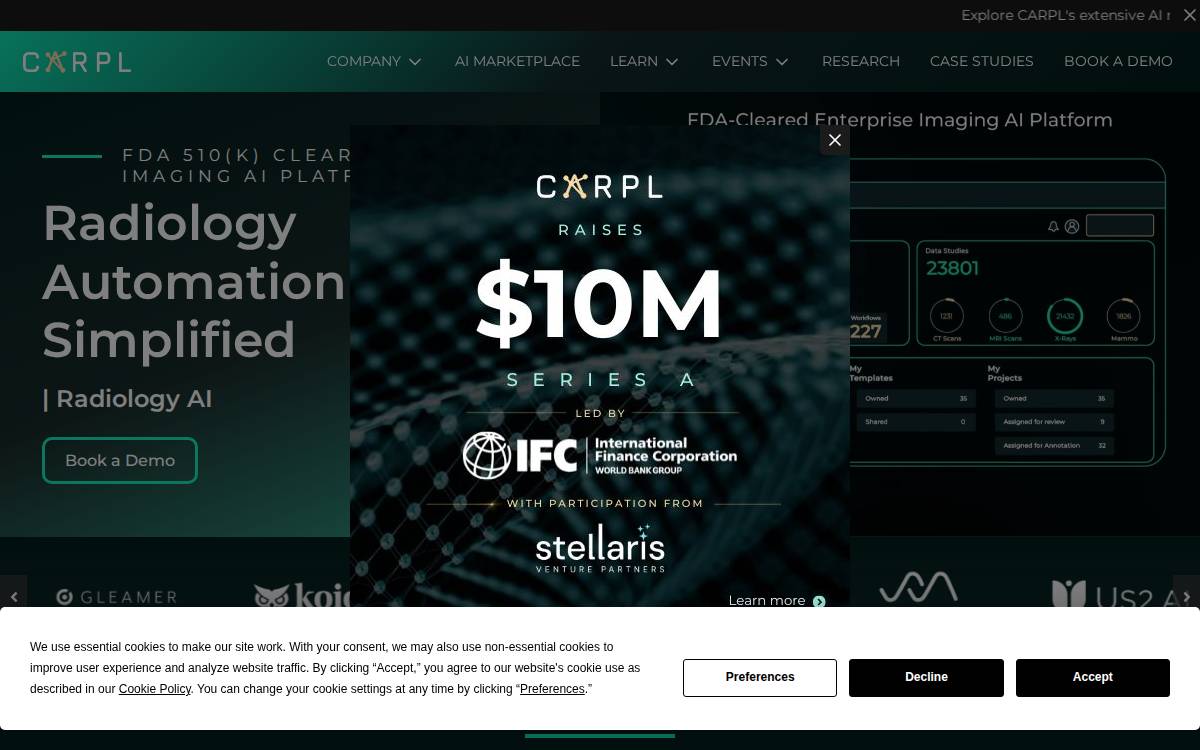 CARPL website preview