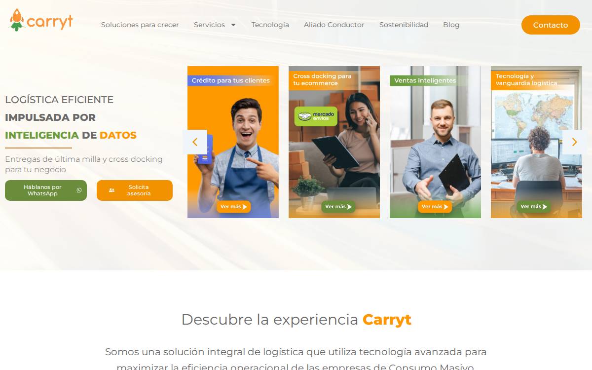Carryt_ website preview