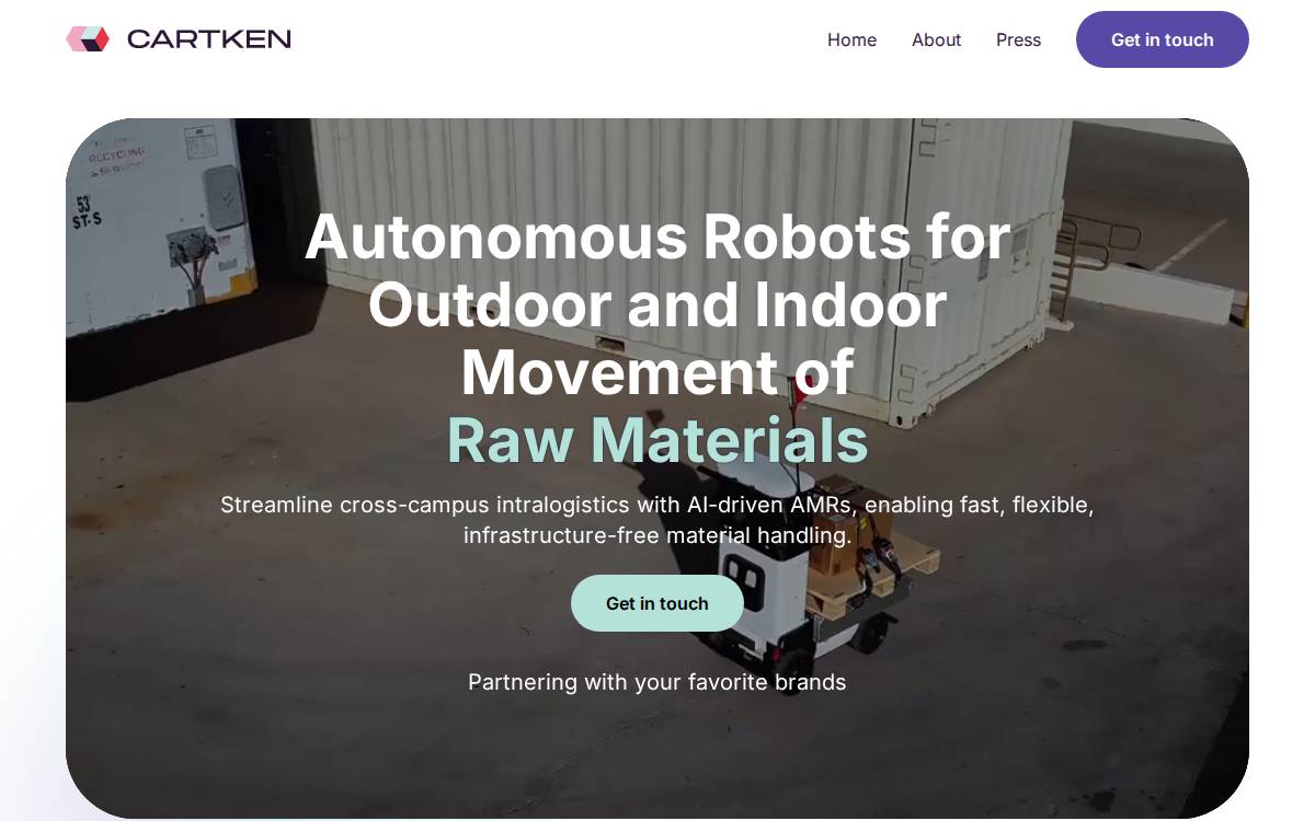 Cartken website preview