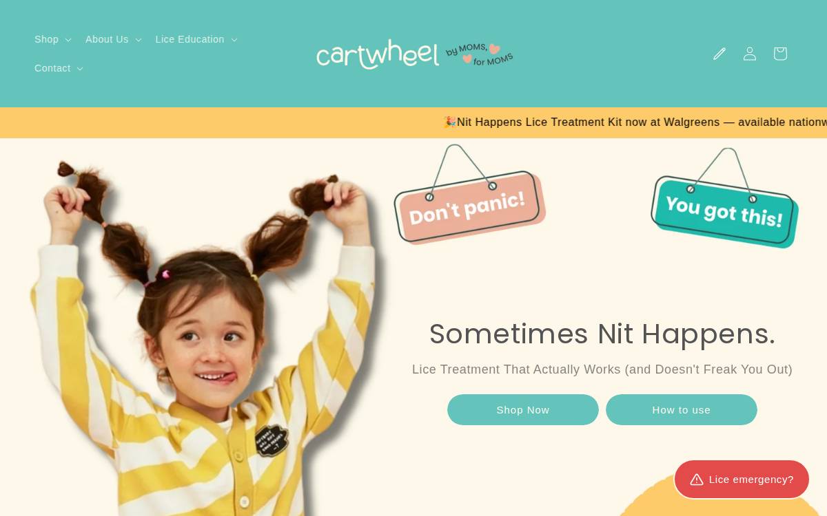 Cartwheel website preview