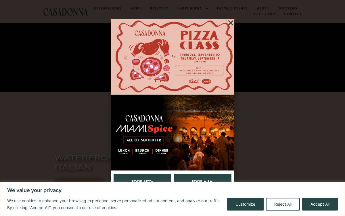 Casadonna website preview
