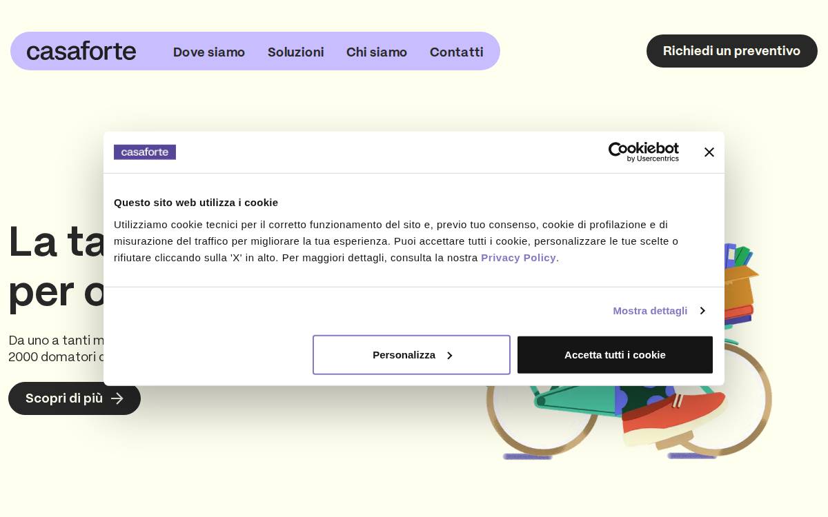 Casaforte website preview