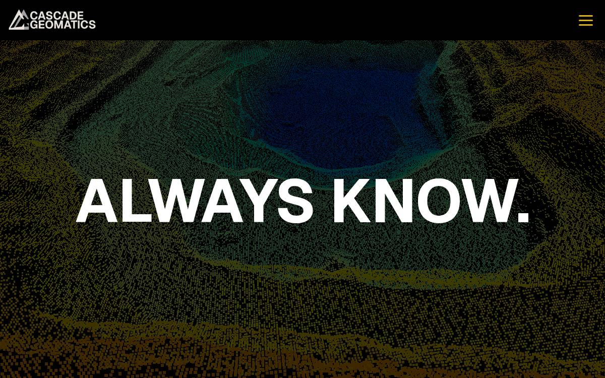 Cascadegeomatics website preview