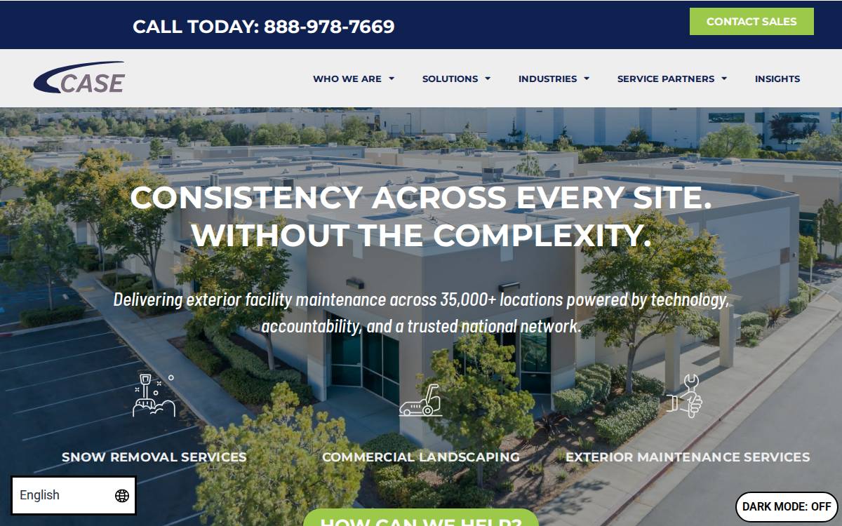 Casefms website preview