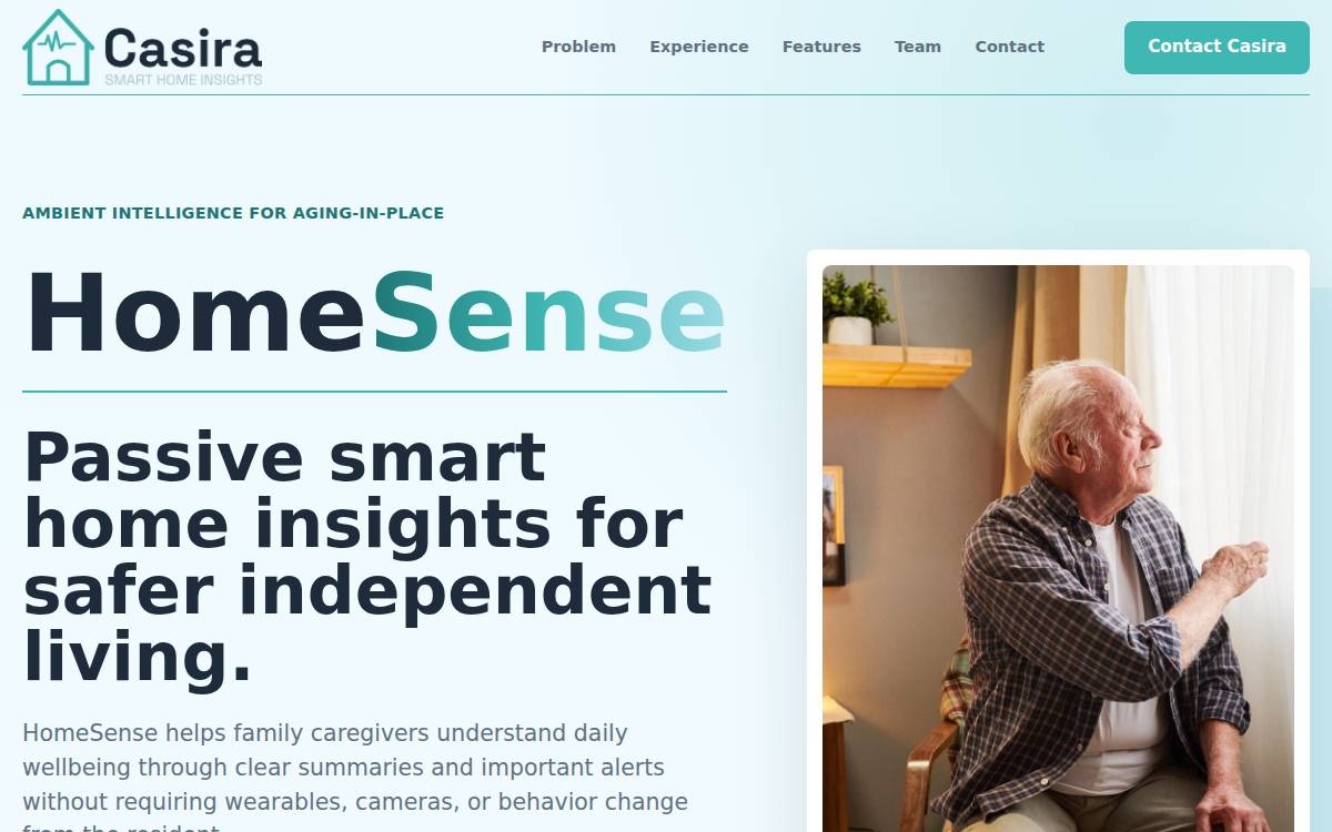 Casira Technologies Website website preview