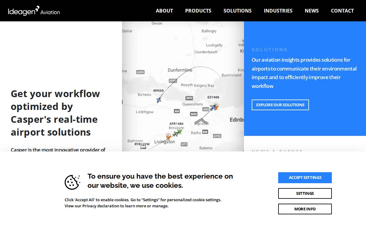 Casper website preview