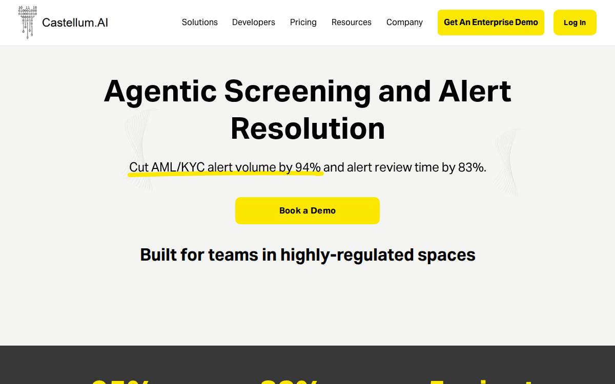 Castellum AI website preview