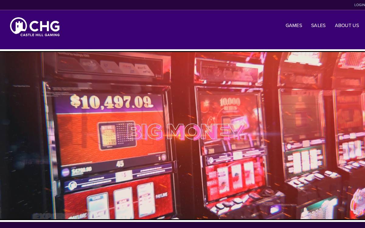 Castle Hill Holding website preview