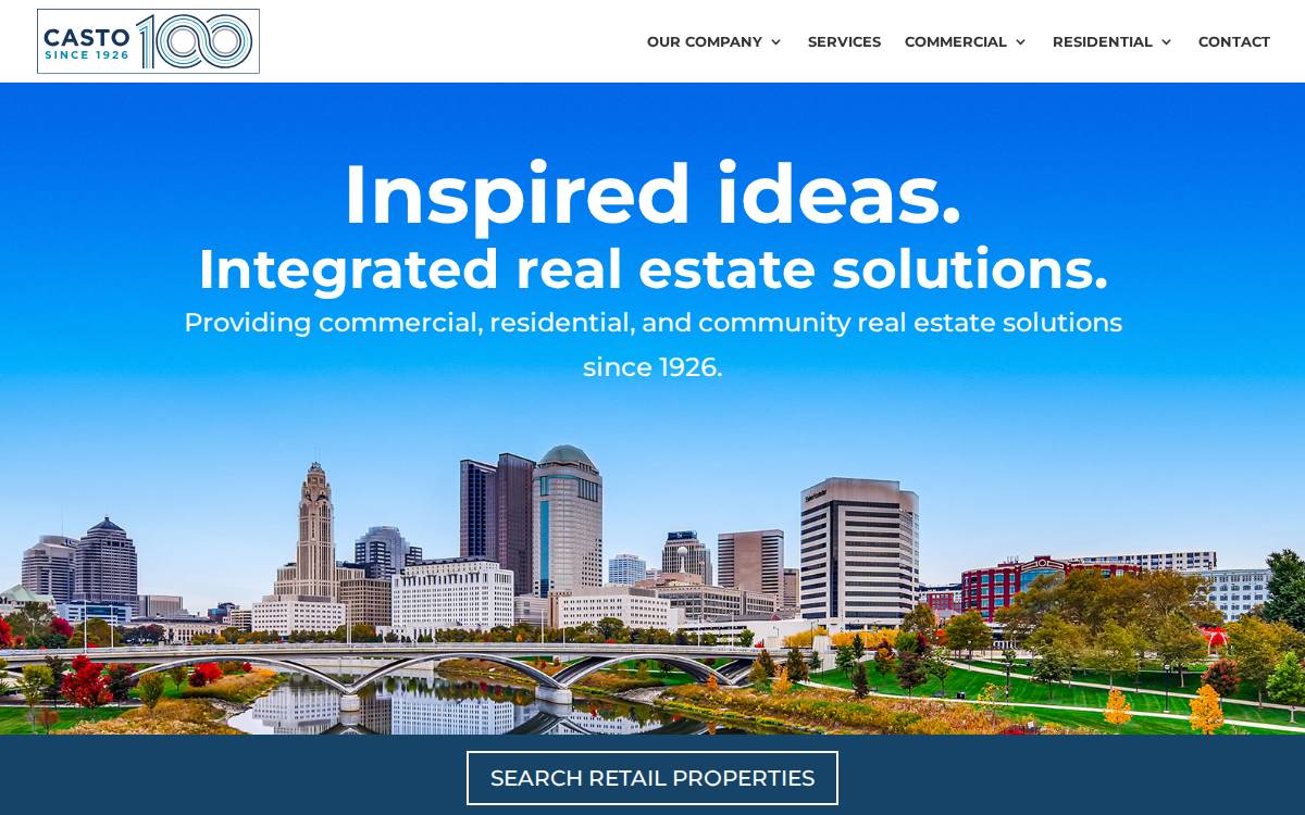 CASTO website preview