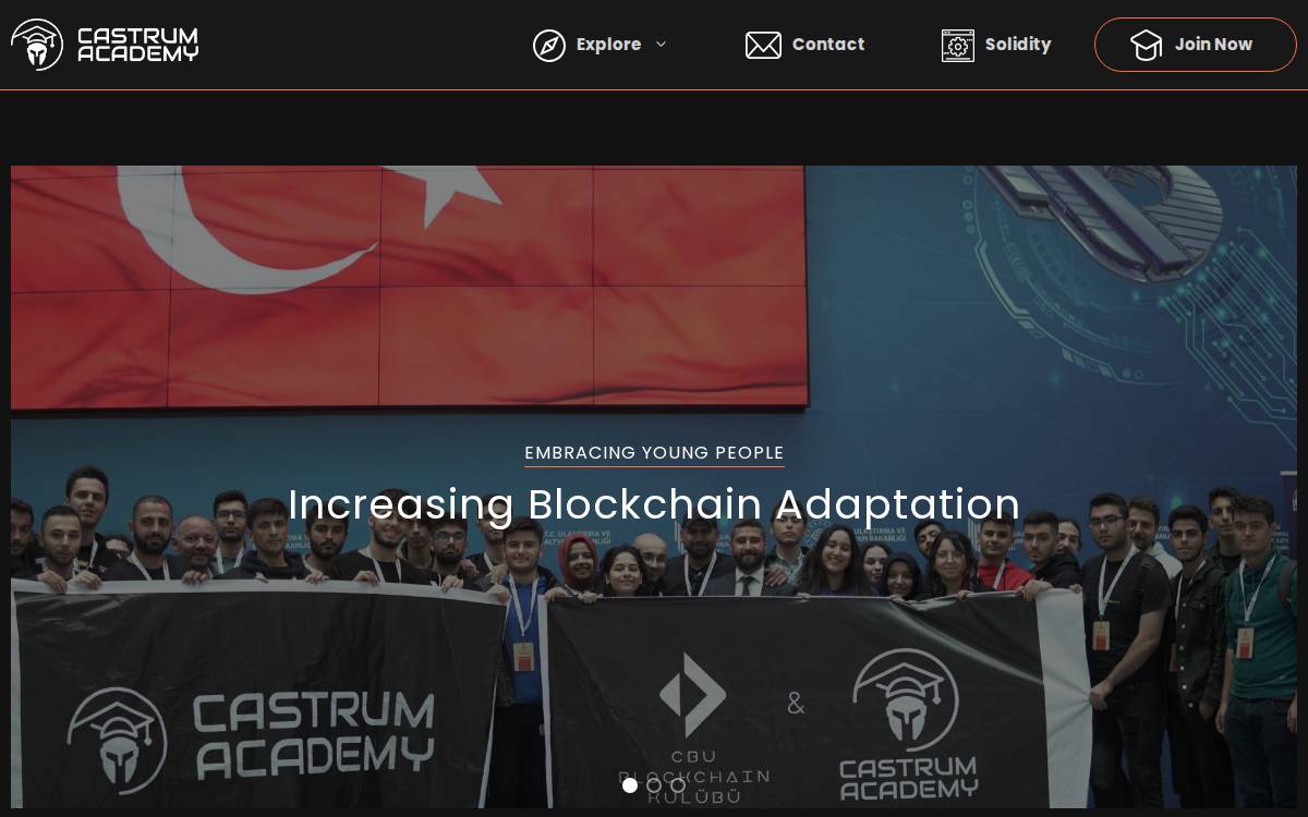 Castrum website preview