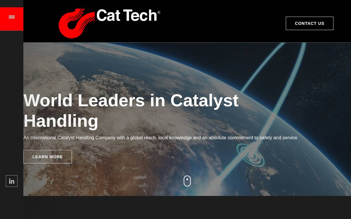 Cat Tech International website preview