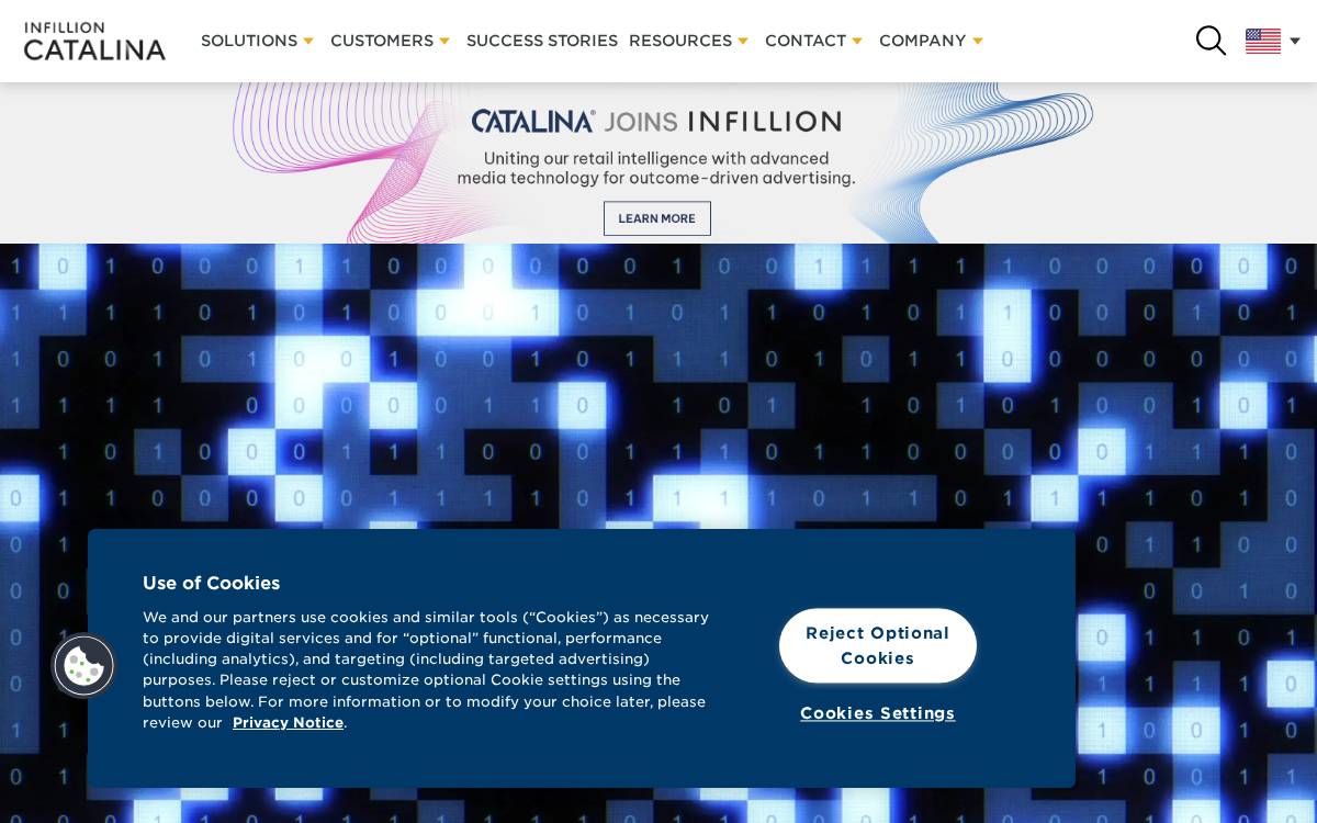 Catalina website preview