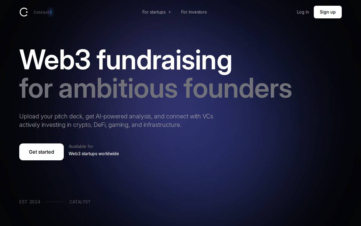 Catalyst3 website preview