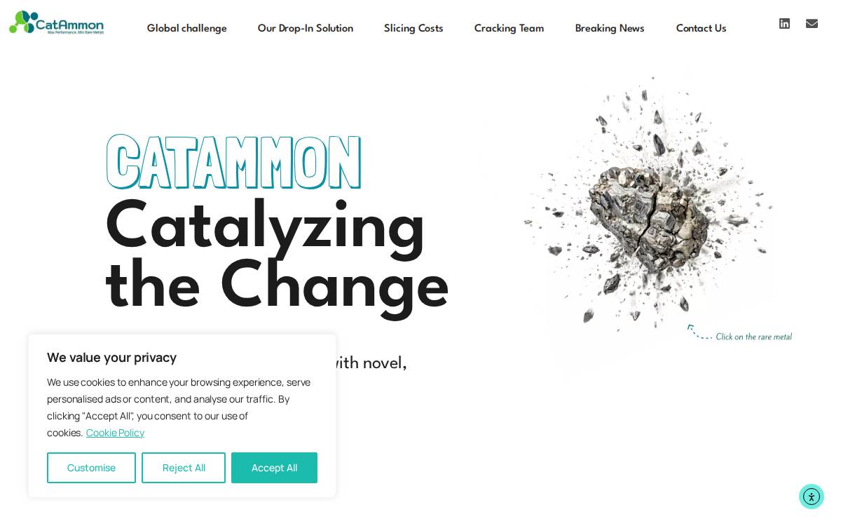 Catammon website preview