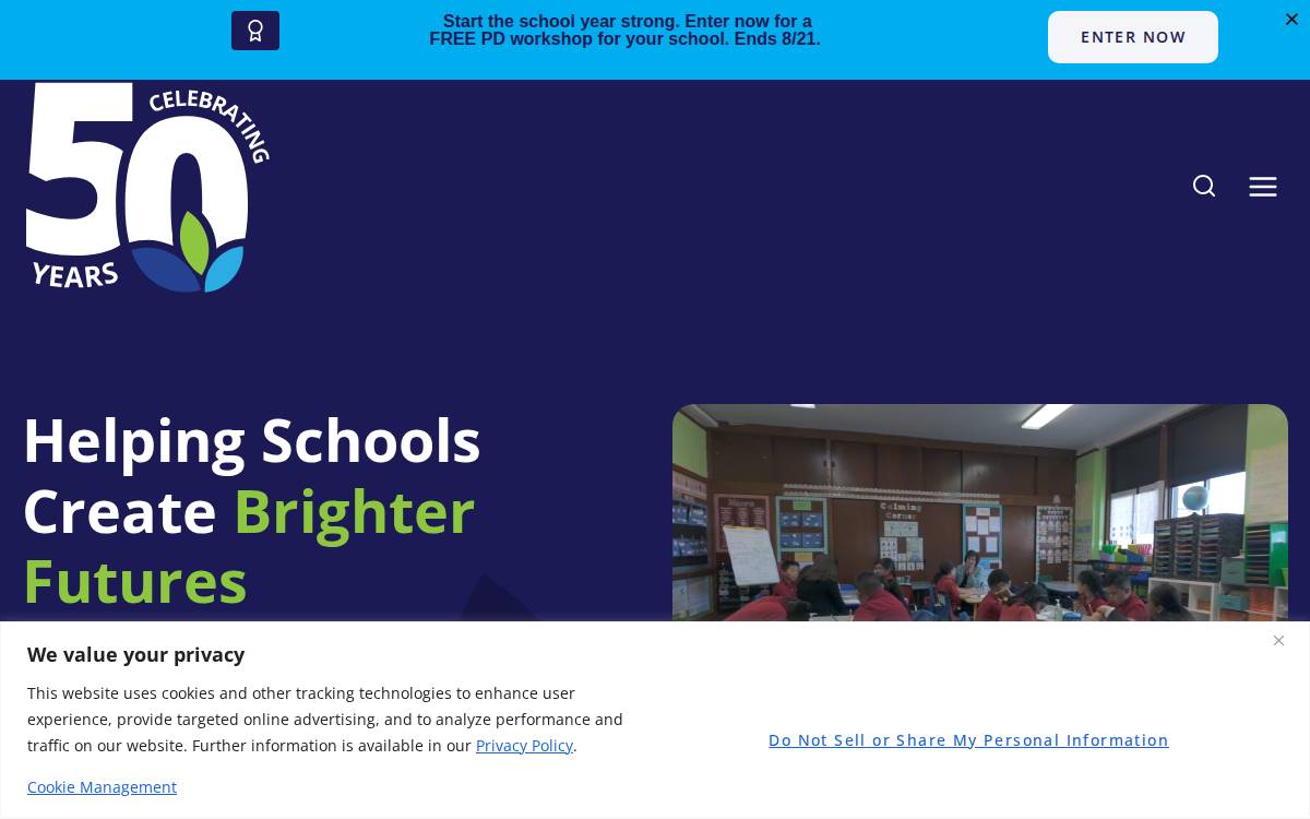 Catapult Learning website preview