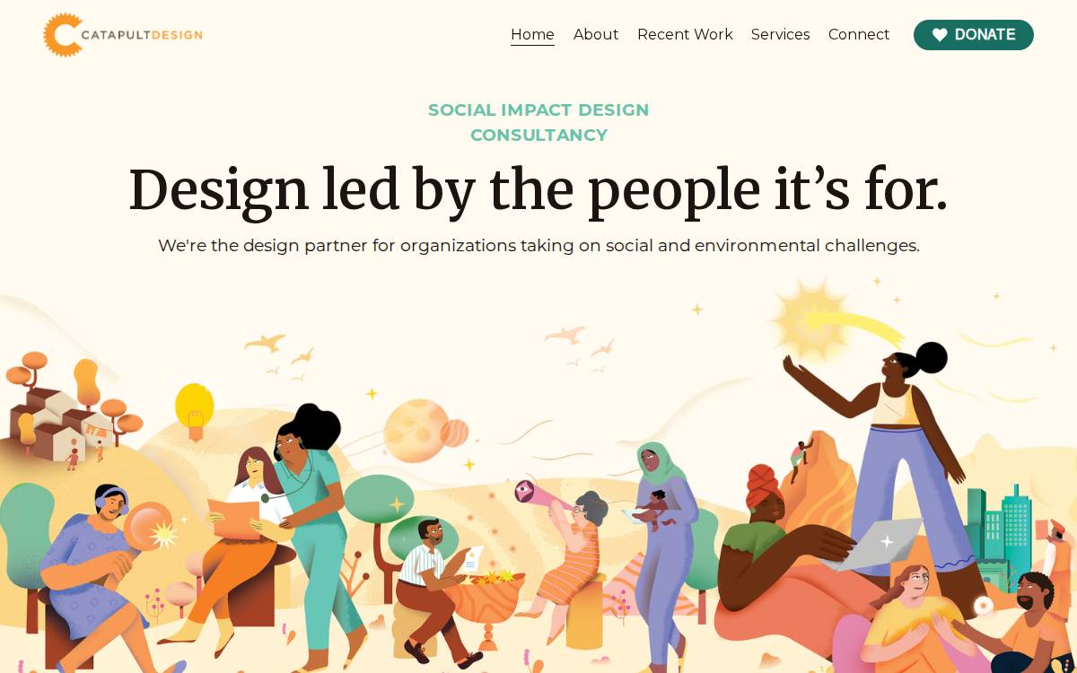Catapultdesign website preview