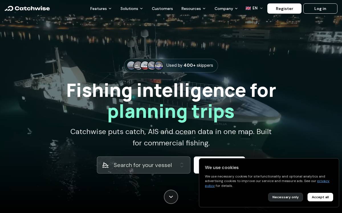 Catchwise website preview