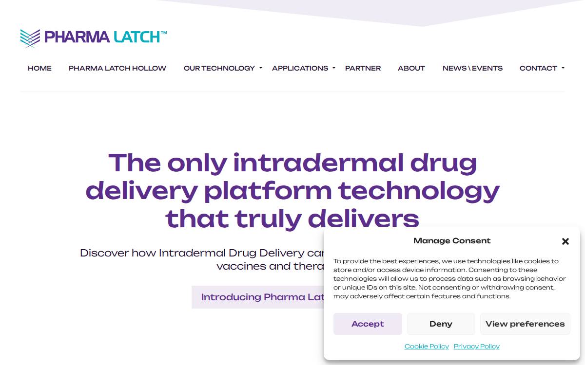 Cathlatch website preview