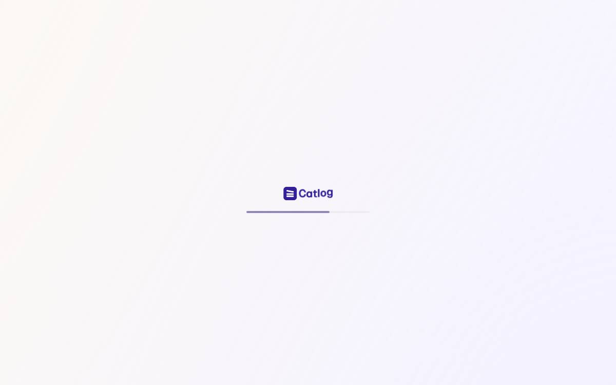Catlog website preview