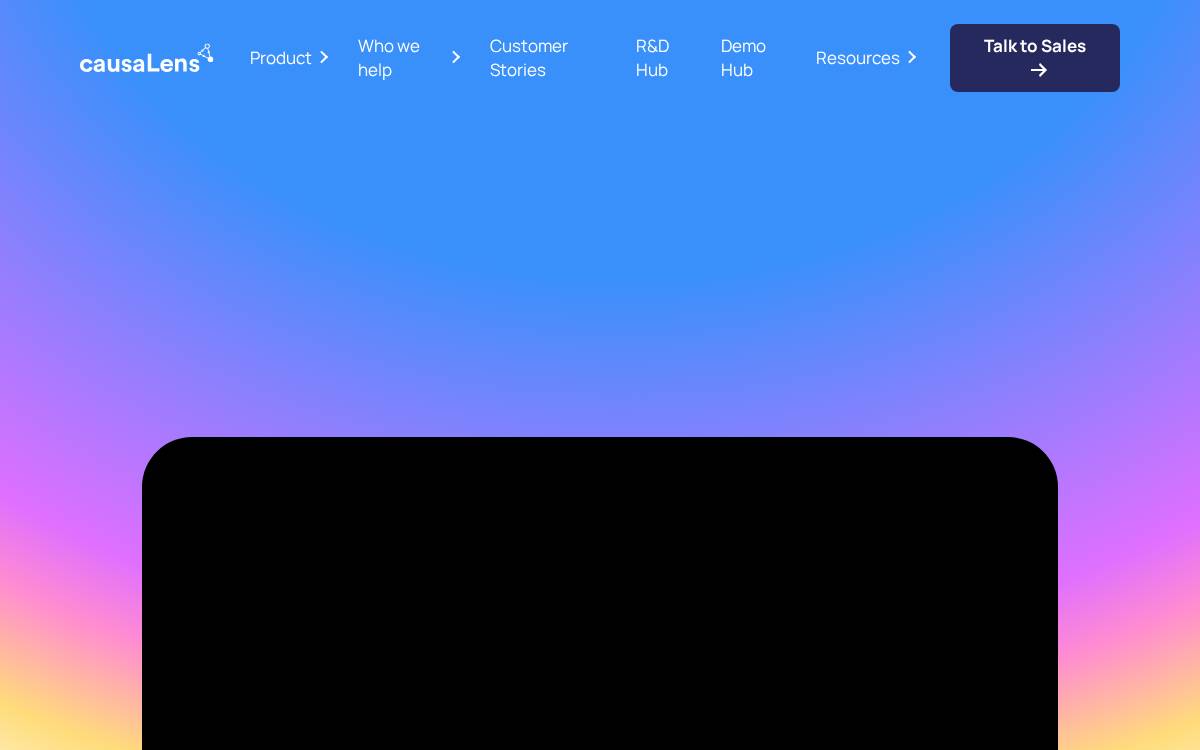Causalens website preview