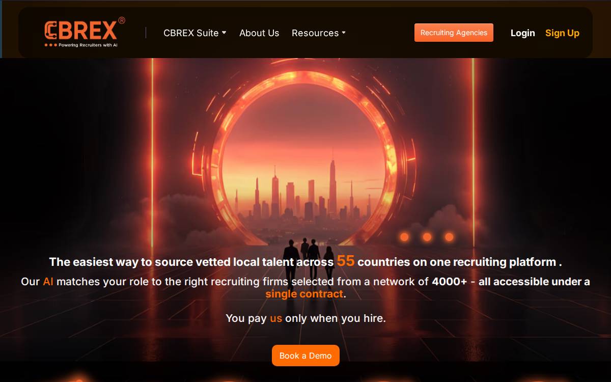 CBREX website preview