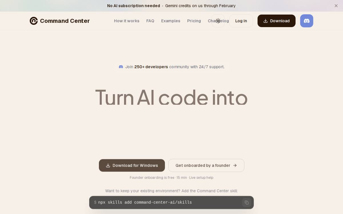 Cc website preview