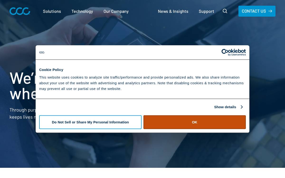 Cccis website preview