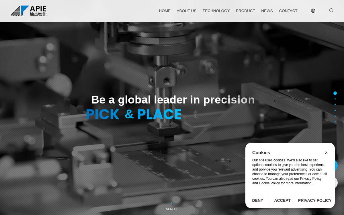 Cdapie website preview