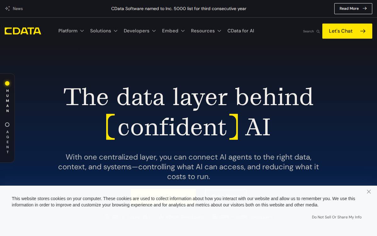 Cdata website preview