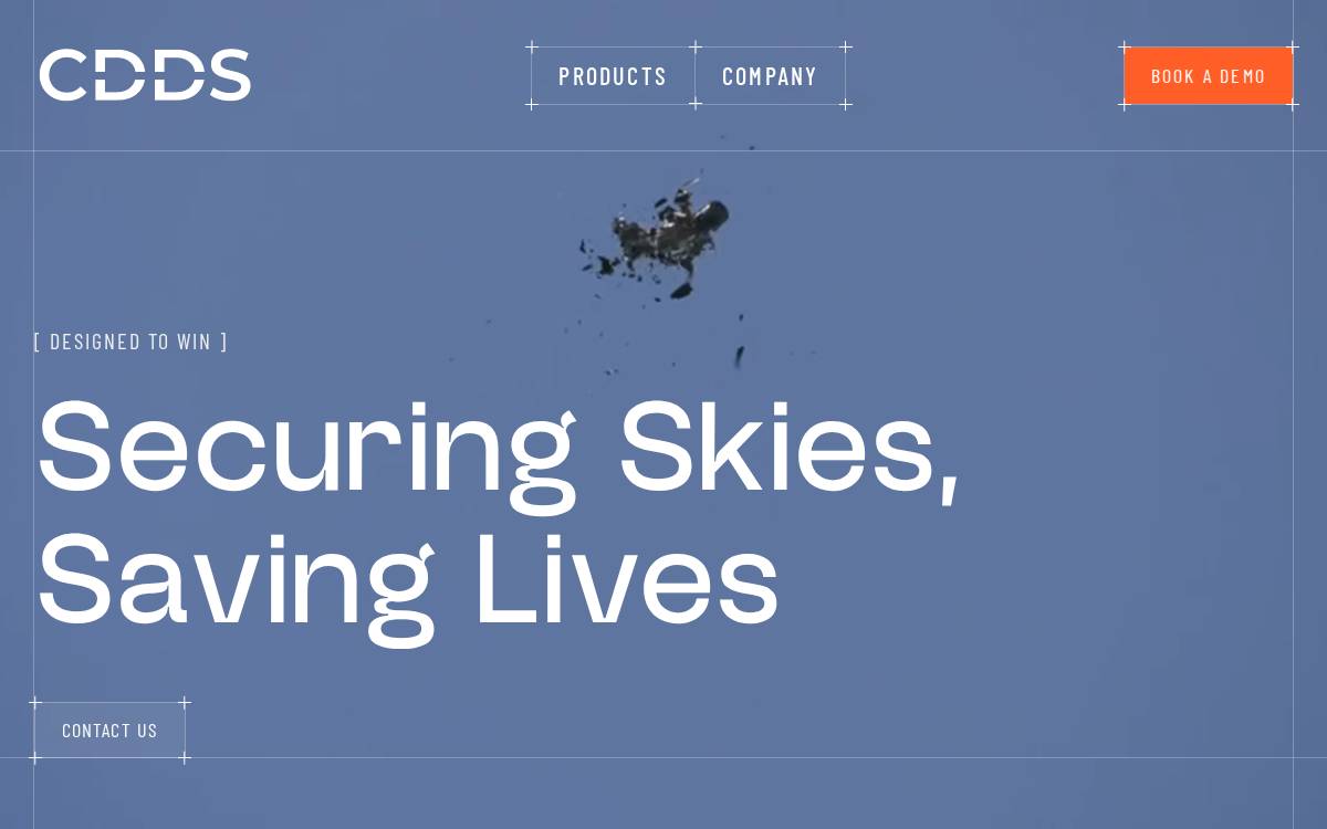 CDDS website preview