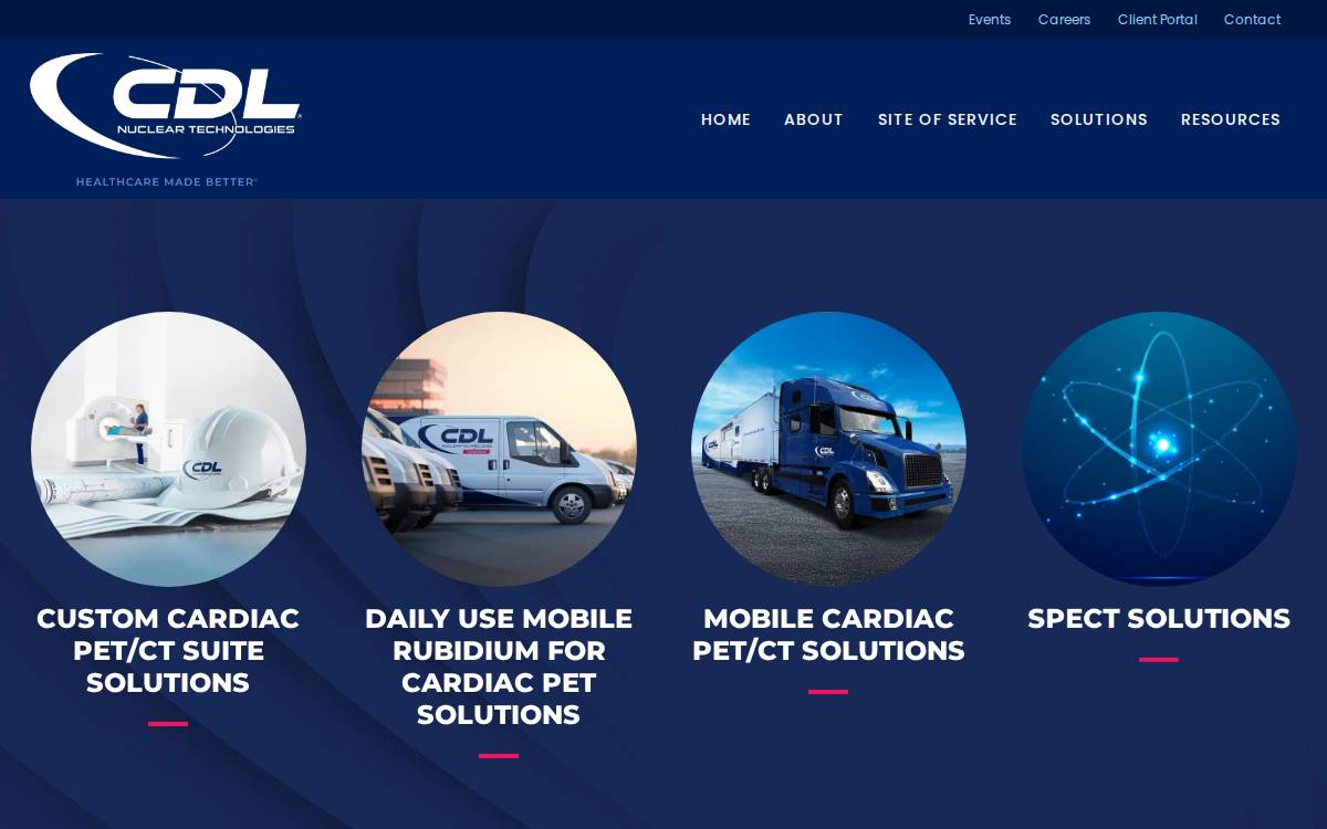 Cdlnuclear website preview