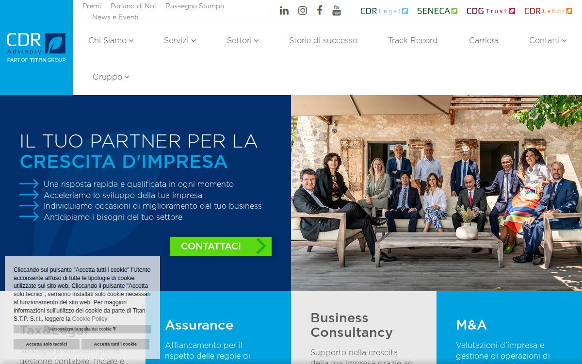 CDR website preview