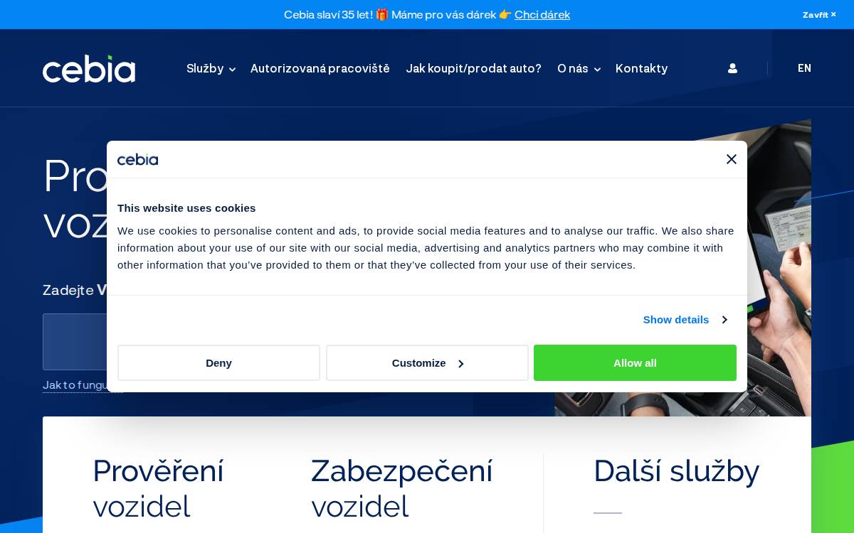 Cebia website preview