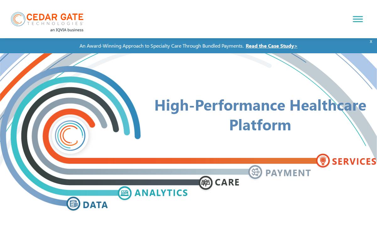 Cedar Gate Technologies website preview