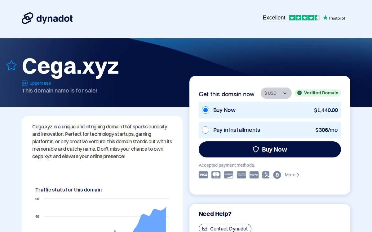 Cega website preview