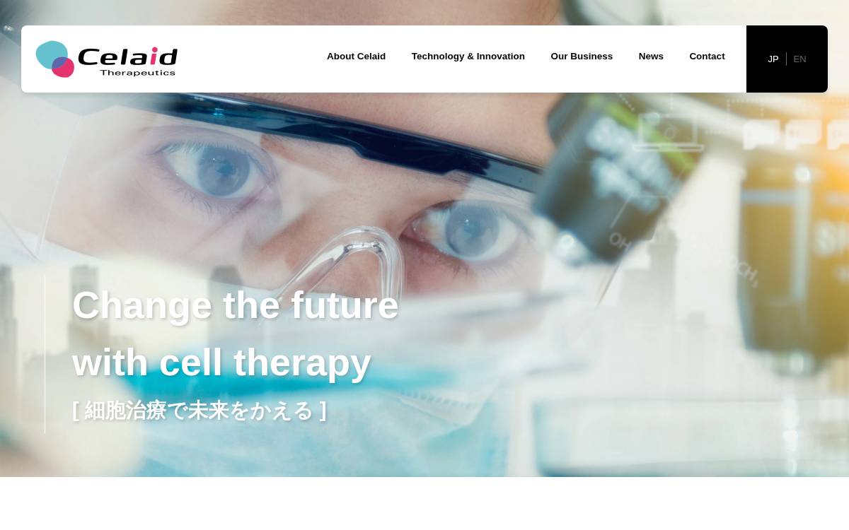 Celaidtx website preview