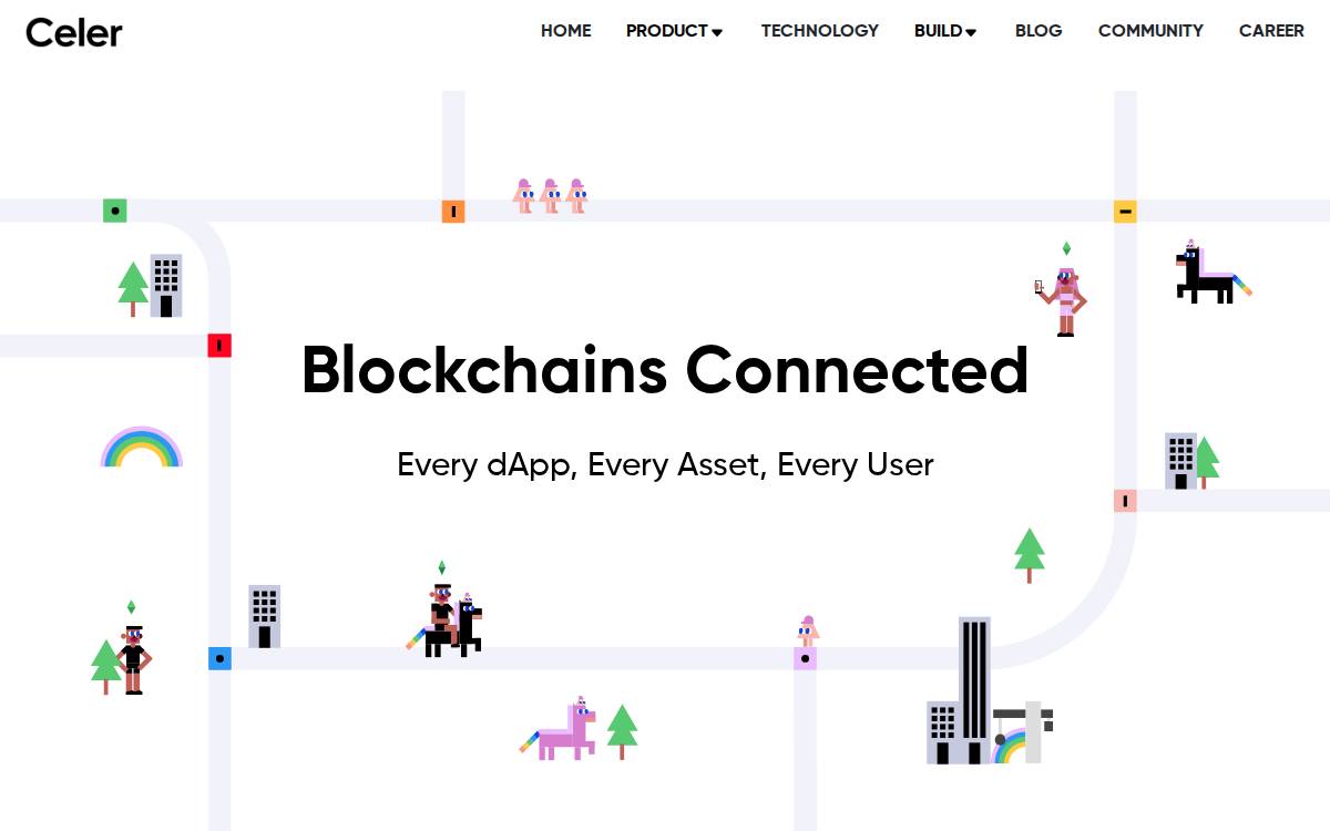Celer Network website preview