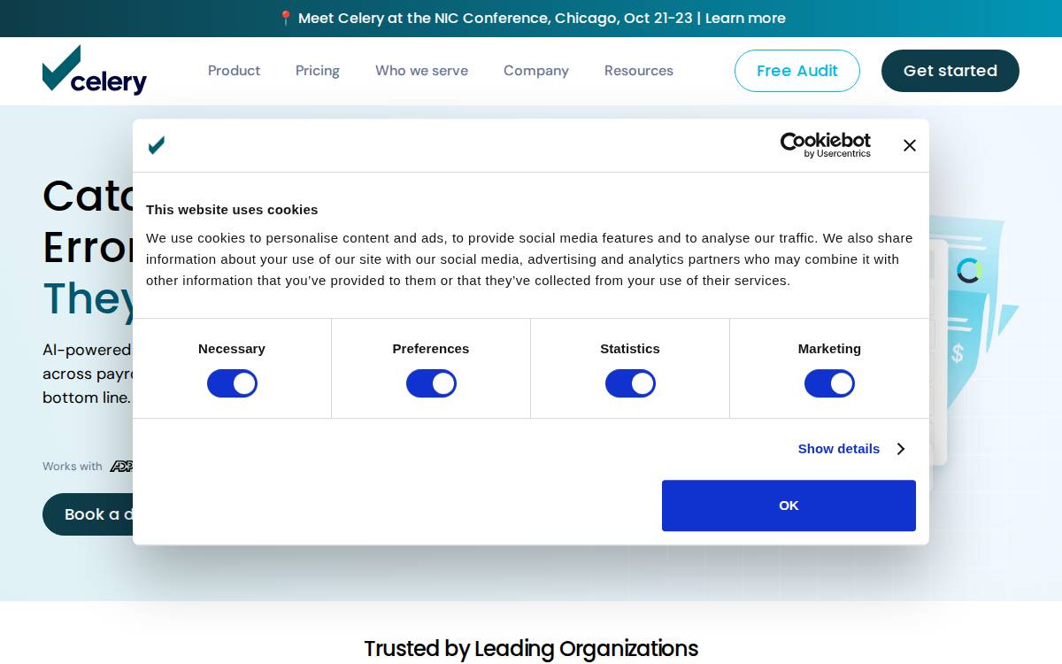 Celeryway website preview