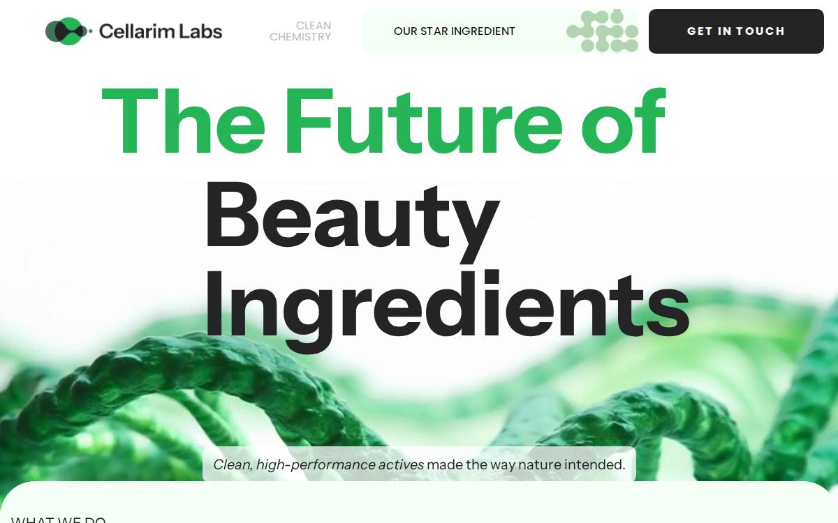 Cellarim website preview